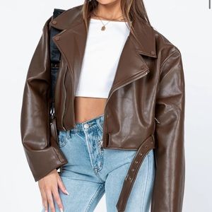 Lioness Staten Island jacket brown
